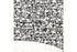Black and Off White Graphic Stretch Mini Corduroy Woven Fabric by the yard